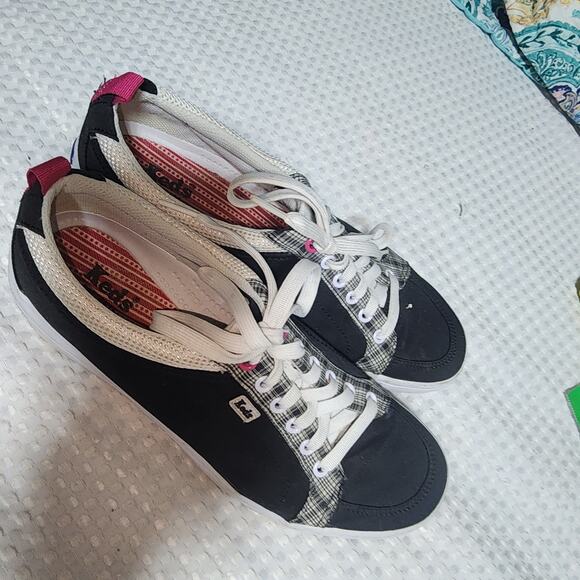 KEDS EUC WOMENS SZ 9.5 TENNIS OXFORD CANVAS SNEAKERS SHOES - Picture 3 of 9